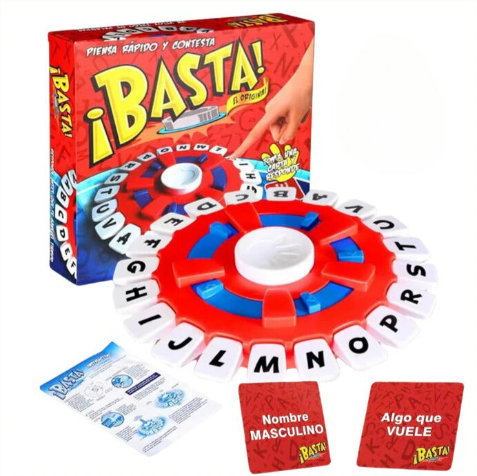 Basta® Juego de Mesa Piensa Rápido y Contesta