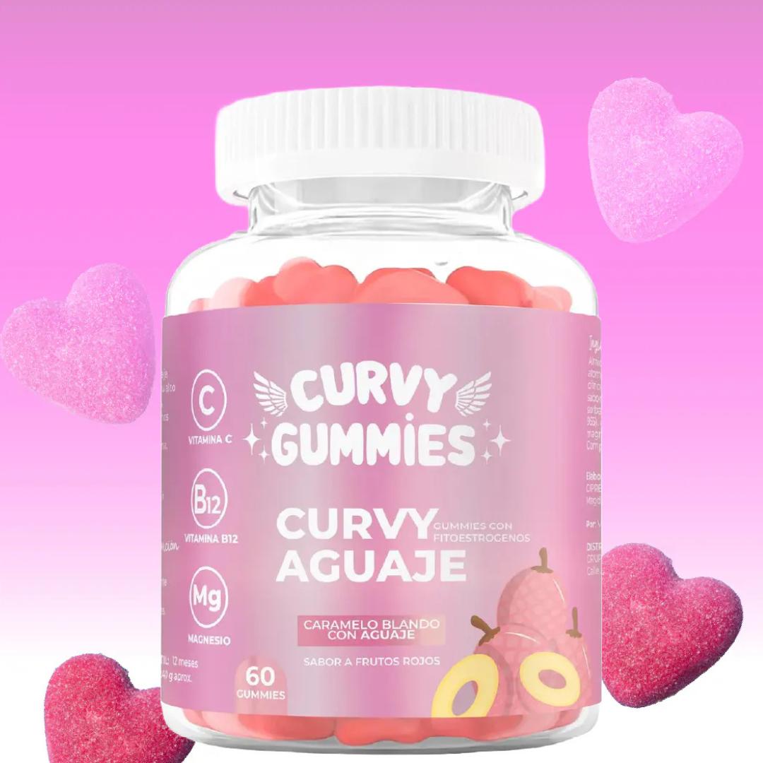 Curvy Gummies de Aguaje Repotenciados para Gluteos y Senos