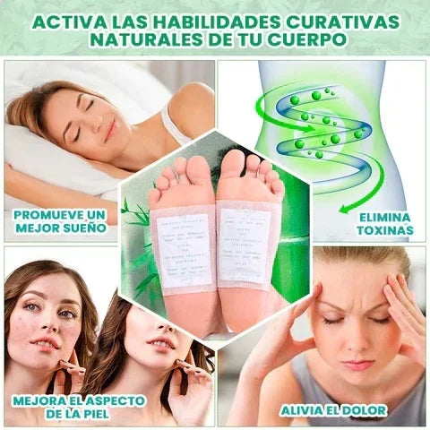 🚨OFERTA🚨Parches Desintoxicantes Para Pies Kinoki™