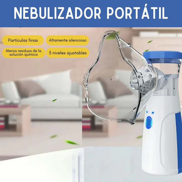 Nebulizador Portátil Para Adultos Y Niños