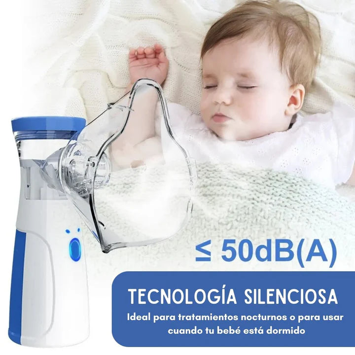 Nebulizador Portátil Para Adultos Y Niños