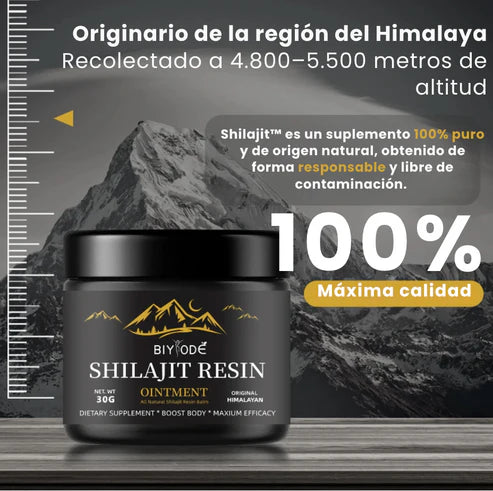 Shilajit - ¡Receta Original de Himalaya!