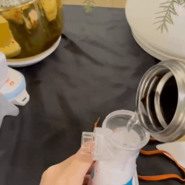 Nebulizador Portátil Para Adultos Y Niños