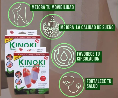 🚨OFERTA🚨Parches Desintoxicantes Para Pies Kinoki™