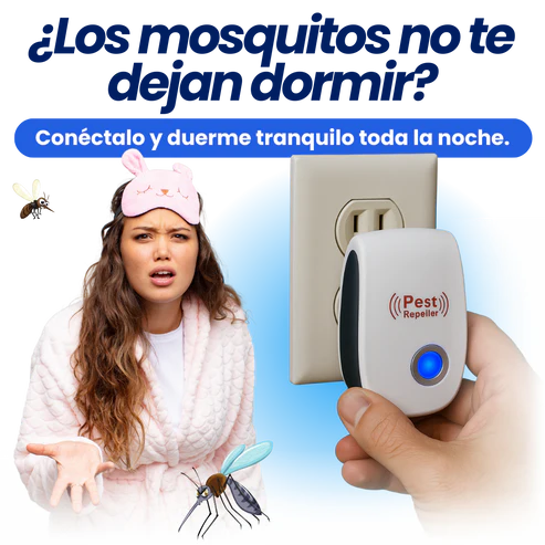 REPELENTE ULTRASÓNICO PARA INSECTOS - PEST REPELLER